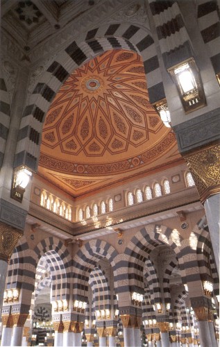 Sliding Domes: Prophet’s Mosque: Medina, Saudi Arabia